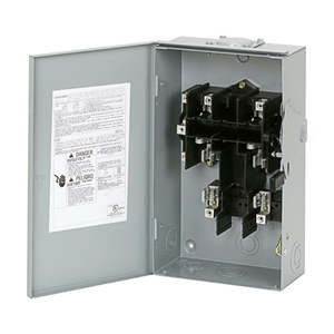 สวิตช์นิรภัยแบบฟิวส์ Eaton 60A รุ่น DG222NRB NEMA 3R 240V ใช้ได้กับระบบโซลาร์เซลล์ - Product Image 1