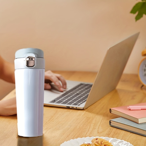 CL 500ml 304 Stainless Steel Pop Up Lid Vacuum Insulated <b>Thermos</b> <b>Bottle</b> Large Capacity for Travel Car Outdoor - Product Image 4