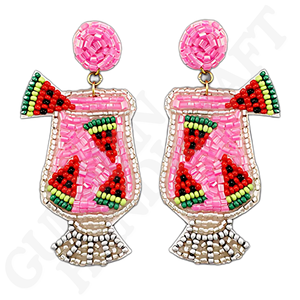 Elegantes Pendientes de Perlas de Cristal con Forma de Flor y Pedrería, Plateados, Hechos a Mano, Joyería Destacada para Bodas - Product Image 2