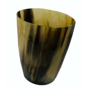 Vaso de Cuerno para Beber, Vaso de Vidrio Hecho a Mano, para el Hogar, Hoteles y Restaurantes, en Venta - Product Image 5