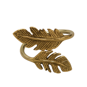 Brass Gold Color Napkin Ring With Bestest Quality Customized Size Napkin Ring For Wedding Party And Event Use - Product Image 1