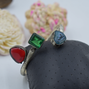 กำไลข้อมือแบบตะวันตกที่ปรับได้สำหรับผู้หญิงและผู้หญิงดีไซน์เนอร์ทำด้วยมือทำจากทองเหลืองเงินออกใหม่ล่าสุด - Product Image 2