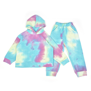 Vente en gros d'usine de vêtements pour enfants 2 pièces survêtements personnalisés pour enfants avec fermeture éclair survêtements bon marché pour enfants - Product Image 3