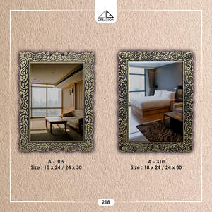 กระจกแต่งหน้าทรงวีสำหรับห้องน้ำ ดีไซน์เนอร์ออกแบบ ให้ภาพสะท้อนคมชัด เหมาะสำหรับพื้นที่ภายในสไตล์โมเดิร์น จากประเทศอินเดีย - Product Image 5