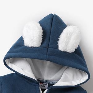 Sudadera con capucha de felpa sherpa personalizada al por mayor, estampada, de invierno, con diseño de alpaca, para niños, manta ponible extragrande - Product Image 2