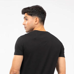 เสื้อยืดผ้าคอตตอนพิมพ์โลโก้ได้ตามต้องการเสื้อยืดลำลองสำหรับทั้งชายและหญิง - Product Image 6