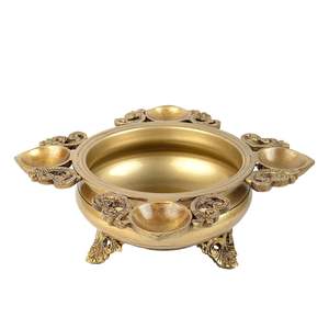 Elegant Brass <b>Bowl</b> Handmade Decorative <b>Metal</b> <b>Bowl</b> for Kitchen Dining and Home Table DECOR r Accent Piece - Product Image 6