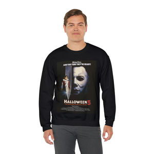 Nuova Collezione 2026: Felpa Girocollo Personalizzata con Stampa 'Halloween Horror Nights', Oversize e Pesante - Product Image 2