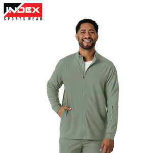 Vente en gros Uniforme de blouse Uniforme de jogging d'allaitement bleu marine à la mode Uniformes de jogging pour hommes - Product Image 6