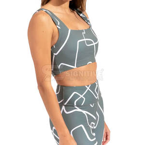 Ensemble de yoga pour femmes, leggings élégants et soutien-gorge de sport pour le fitness et la course à pied, ensemble de yoga pour femmes, leggings et soutien-gorge doux et confortables - Product Image 5