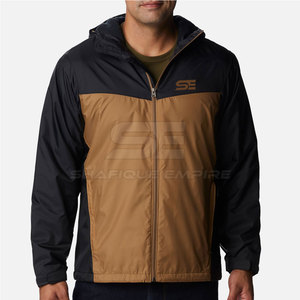 Veste coupe-vent d'hiver personnalisable pour hommes Nouveau design Taille adulte à capuche - Product Image 1