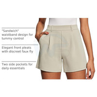Shorts habillés élégants de qualité supérieure pour hommes – Coupe ajustée, légers, style décontracté chic pour l'été et le bureau