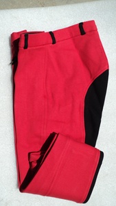 CULOTTES D'ÉQUITATION EN COTON DE QUALITÉ LOURDE LÉGÈRE ET JODHPURS AVEC PATCH AU GENOU EN SILICONE - Product Image 5