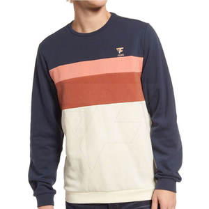 Custom Design Solid Color <b>Men</b> <b>Thermal</b> Sweatshirts Plain O-neck Long Sleeve Knitted Fabric 100% Cotton Breathable Quick Dry - Product Image 5