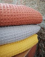 Serviette de plage Hammam Peshtemal de luxe en coton turc 100% gaufré teint en fil, qualité supérieure, 100x180cm, 450gr, séchage rapide, absorbante