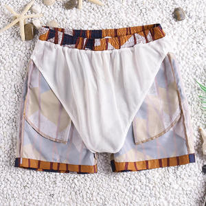 Pantalones Cortos de Boxeo MMA para Hombre, Edición Super, Poliéster/Algodón, Forro Polar No Tejido, Secado Rápido, Cintura Elástica, Diseño Sólido, Casual - Product Image 3