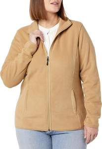Benton Springs Chaqueta de lana de invierno de algodón informal con cremallera completa para mujer Conjunto de chándal con cremallera larga transpirable Opción de talla grande - Product Image 2
