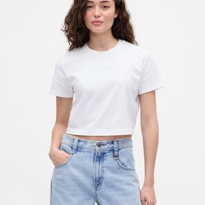 T-shirt pour femmes en coton mélangé doux de qualité supérieure, haut décontracté élégant, coupe moderne, mode quotidienne, confortable, tendance - Product Image 2