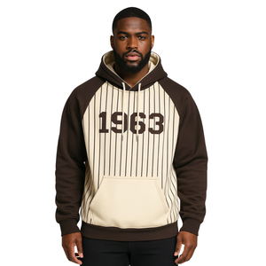 Iota phi theta 1963ปีที่ก่อตั้งเสื้อที่สวมหัวมีฮู้ดแบบสวมหัวสีน้ำตาลแร็กแลนกันปั้งสวมหัวมีฮู้ดลายพี่น้องกรีกเก้าคน - Product Image 1