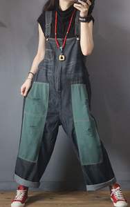 Traje de salto vaquero Vintage para mujer, de informal a elegante, moderno y cómodo, monos sin fin, cómodos dangrees - Product Image 5