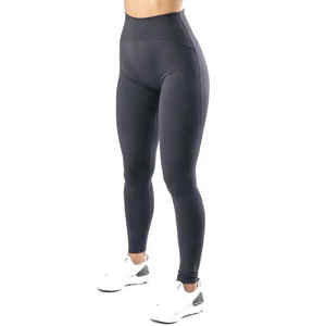 Leggings de yoga taille élastique pantalons d'entraînement sans couture pour femmes collants de gym respirants à séchage rapide vêtements de sport extensibles résistants aux squats - Product Image 1