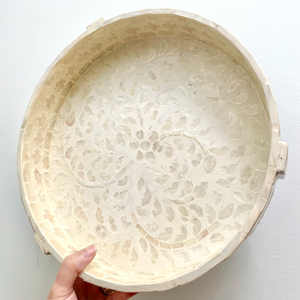 Wholesale Bone Inlay Tray Hot Selling Product Large Size Tray <b>Home</b> Table Decor Food Fruits Dinner Serving Tray <b>for</b> Best <b>Sale</b> - Product Image 5