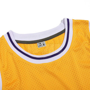 Camiseta de baloncesto hecha a medida ropa camiseta de equipo de baloncesto 100% poliéster camiseta de baloncesto para hombre - Product Image 3