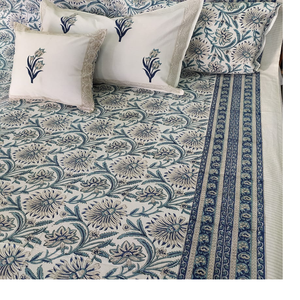 Sábanas de algodón 100% hechas a medida en varios tamaños en calidad Floral Simple 40 Juego de edredón Macetas de jardín Macetas sostenibles - Product Image 2