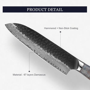 มีดดามัสกัสใช้ในครัวแบบมืออาชีพใบมีดคมแบบมืออาชีพ - Product Image 3
