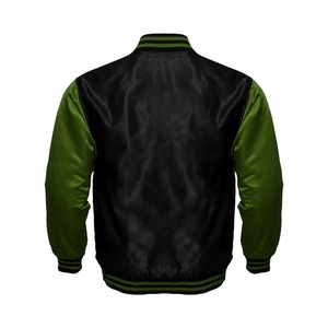 Fabricantes profesionales de chaquetas de satén Fabricación de chaquetas de bombardero casuales con telas Premium Estilo de moda y ropa cómoda - Product Image 2