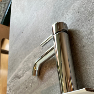 Grifo Mezclador para Lavabo Nobili Acquerelli, Acabado Cromado, Monomando, Hecho en Italia, Grifo Moderno para Baño - Product Image 5