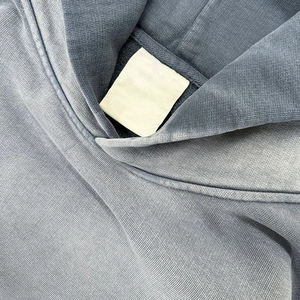 Vente en gros 500/400 Gsm Boxy sweat à capuche vierge pour hommes surdimensionné coton thermique sweat à capuche personnalisé lourd recadrée brodé hiver - Product Image 4