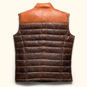 Chaleco de Cuero Genuino Transpirable Estilo Hip Hop para Hombre, Ropa Casual Urbana, Chaleco de Invierno, Nueva Llegada - Product Image 2