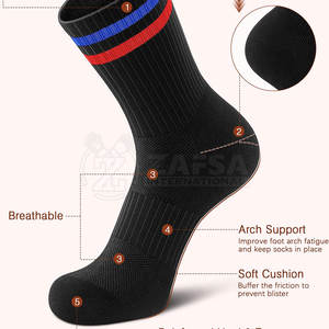 Chaussettes de cricket sportives pour hommes 2025, logo personnalisé, chaussettes de cricket sportives de qualité supérieure, logo personnalisé - Product Image 4