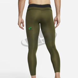 Leggings Deportivos Cómodos para Hombre, Ropa Deportiva de Alta Calidad, Leggings para Correr y Hacer Ejercicio, Cintura Elástica Ajustable, Logotipo Personalizado - Product Image 3