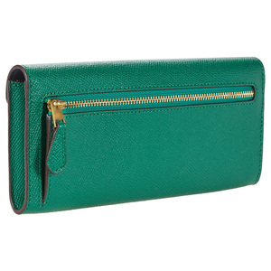 Portefeuille long en cuir pour femme avec fermeture éclair et protection RFID, design unisexe, logo personnalisé - Exportation indienne de haute qualité - Product Image 5