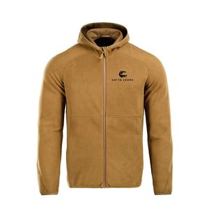 Nouveau style hommes sweats à capuche streetwear respirant français éponge pull couleur unie Offre Spéciale haute qualité mode sweats à capuche - Product Image 1