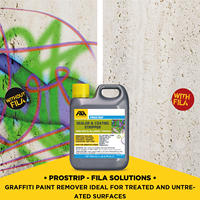 PROSTRIP Décapant de Graffiti pour Murs |   Décapant de peinture liquide gel pour nettoyage en profondeur, lavage de façade, à base d'eau, visqueux, rapide