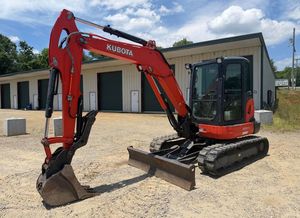Kubota-Micro Excavadora de Alta Calidad, Máquina Diesel Compacta de Potencia de 710 Horas, 47 HP, Construcción de Primera Calidad y Entrega Rápida - Product Image 4