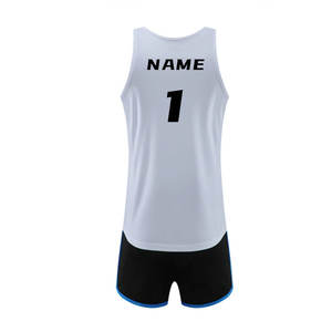 Ropa Deportiva 100% poliéster pista uniforme de campo de la mejor calidad de los hombres cómodos de pista y campo uniformes para la venta - Product Image 3