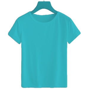 Camisetas de mujer de algodón grueso en blanco de diseñador liso de algodón supersuave camiseta de mujer joven Etiqueta Privada y etiqueta camisetas de mujer - Product Image 4