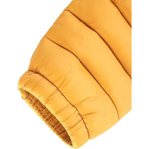 Doudoune matelassée moderne pour femme, coupe classique, en tissu tissé respirant, coupe-vent et isolante, couleur unie, pour l'hiver - Product Image 3