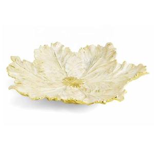 ชามอลูมิเนียมลายใบไม้ขนาดใหญ่สำหรับเสิร์ฟถั่วสลัดผลไม้และห้องครัว - Product Image 5