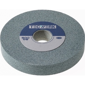 Disco de Pulir de Carburo de Silicio Verde 200x25x51mm Grano 80 Forma A de TECWERK - Product Image 1