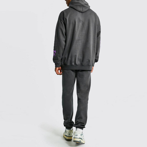 Chándales de manga larga con capucha y pantalón con estampado serigrafiado para hombre de la mejor calidad y estilo único para hombre - Product Image 2