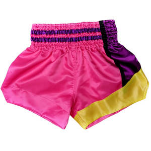 กางเกงมวย MMA น้ำหนักเบา แบบยูนิเซ็กซ์ ผ้าโพลีเอสเตอร์ 100% สีแดง-น้ำเงิน แถบคาดเอวแบบมีลาย  ความยาวระดับกลาง  โลโก้ด้านหน้า  ปรับแต่งได้ สำหรับการฝึกซ้อม - Product Image 4