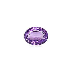 Amatista Facetada de 28.15 Quilates, Gema Mineral Natural de Alta Calidad, Cambio de Color, Certificada por GIA, Creada en Laboratorio, Tratada con Calor, 8mm - Product Image 1
