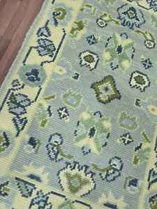 Alfombra de lana hecha a mano diseño moderno alfombra Oushak Venta caliente 5x8 6x9 7x10 12x14 tamaños personalizables para uso en Picnic en el hogar abstracto - Product Image 5