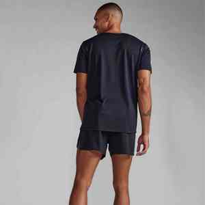 OEM Hombres Camiseta Pantalones Cortos Combo Estilo Básico Algodón Camiseta de Manga Corta Con Ligero Casual Pantalones Cortos Logotipo Personalizado Conjunto de Ropa - Product Image 4