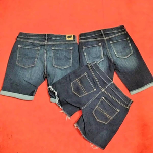 Mens denim <b>jeans</b> shorts stretch fit durable breathable <b>soft</b> material casual summer wear stylish comfortable daily fashion - Product Image 1